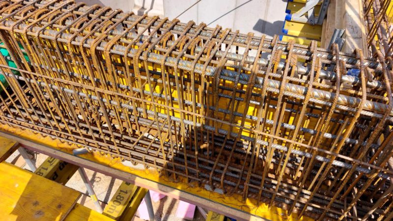 Referenzen Ingenieurbüro Martin Huber Detail der Tragwerksplanung der Baustelle Wohnanlage mit Tiefgarage in Simbach am Inn