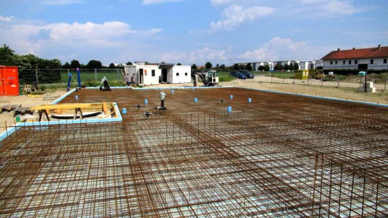 Referenzen Ingenieurbüro Martin Huber Baustelle Kinderkrippe in Holzbauweise in Mühldorf am Inn